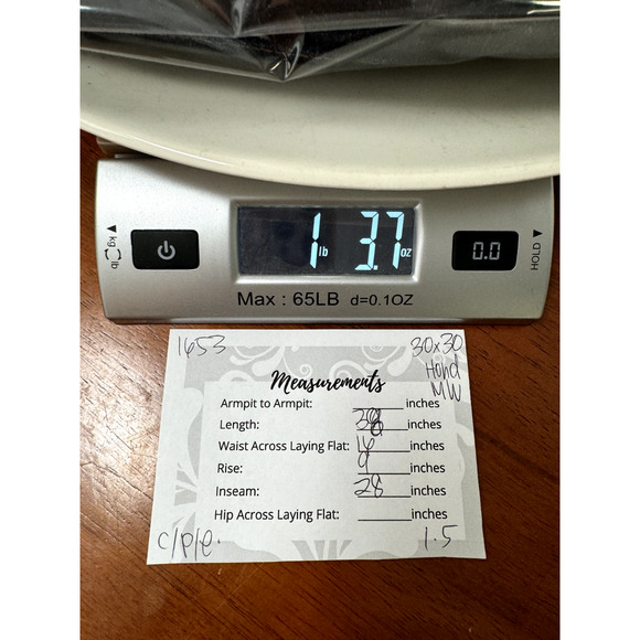 Mott & Bow Quality Classic Slim Wooster Stone Dark Wash 30x30 Jeans Retail $129 - Picture 9 of 9